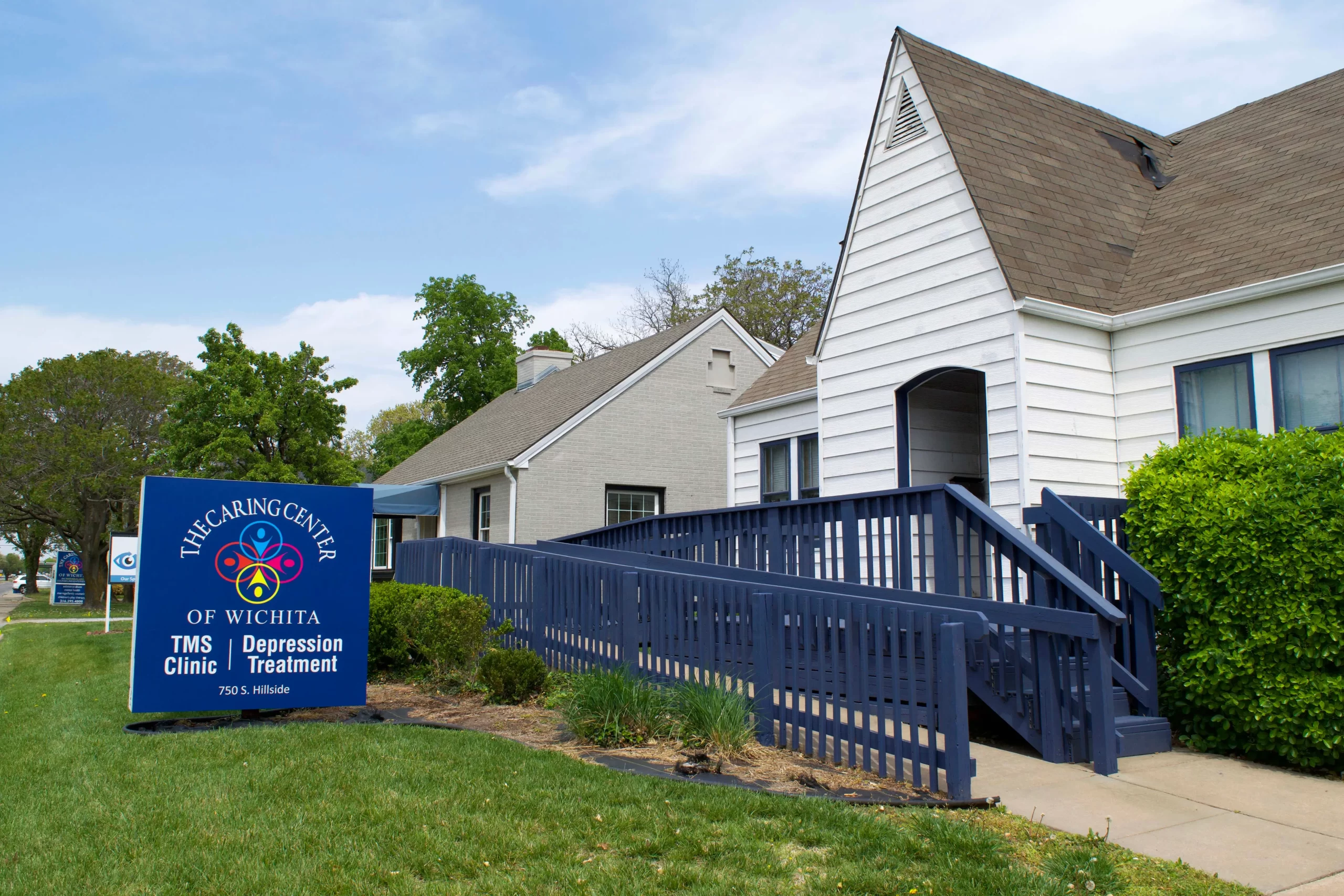 exterior photo of the caring center